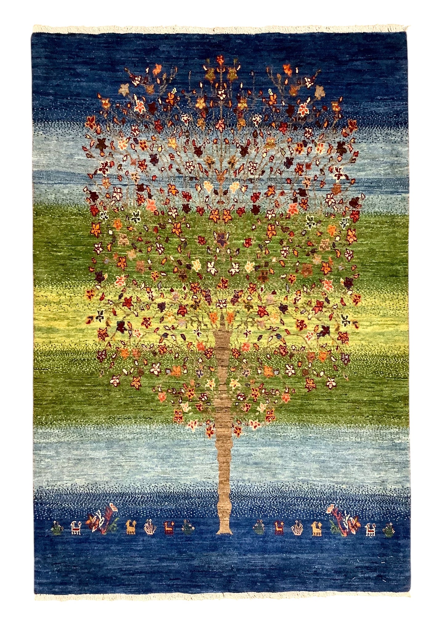 【オンライン限定】カシュクリギャッベ 154cm x 104cm RJ10217