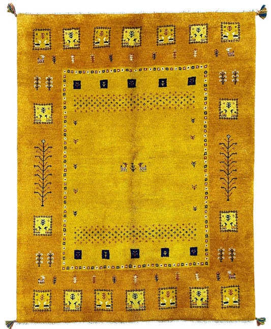 【オンライン限定】ギャッベ 195cm x 152cm RJ10115