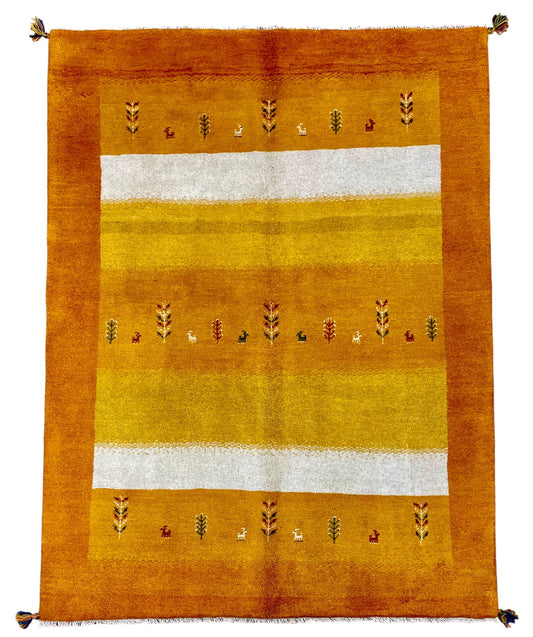 【オンライン限定】ギャッベ 197cm x 148cm RJ6449