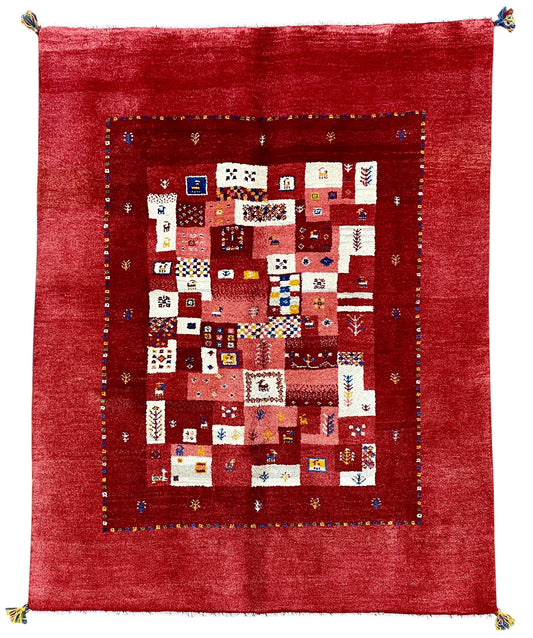 【オンライン限定】ギャッベ 188cm x 152cm RJ8829