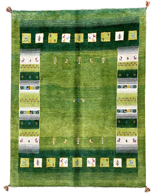 【オンライン限定】ギャッベ 193cm x 153cm RJ6357