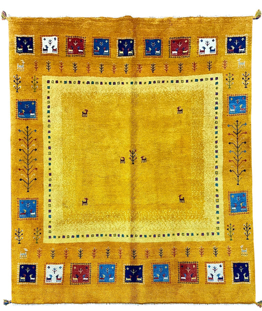 【オンライン限定】ギャッベ 234cm x 200cm RJ6490