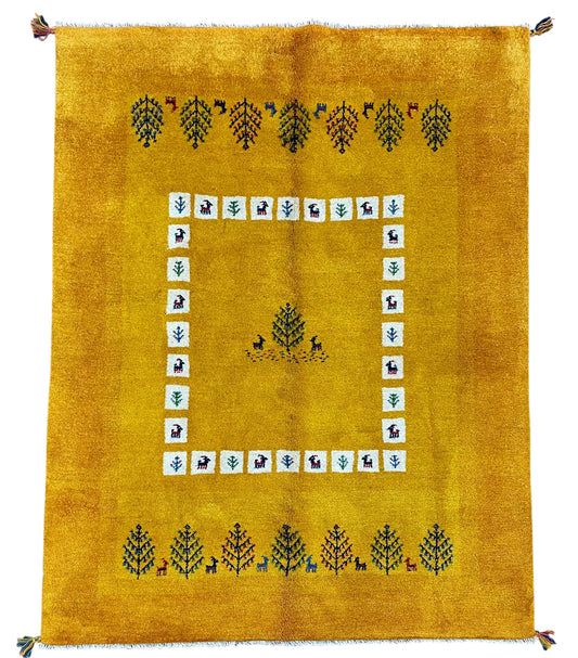 【オンライン限定】ギャッベ 190cm x 150cm RJ4867