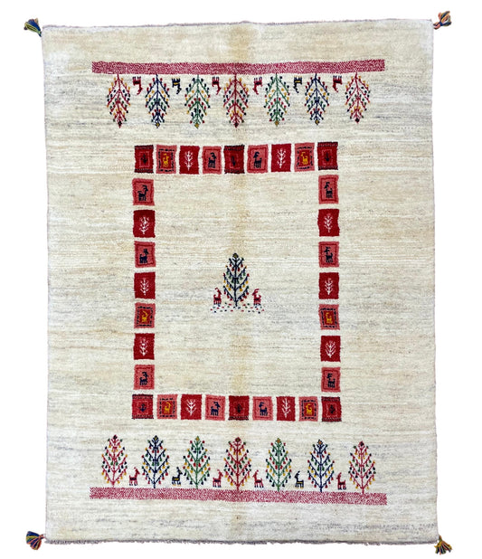 【オンライン限定】ギャッベ 200cm x 150cm RJ5278