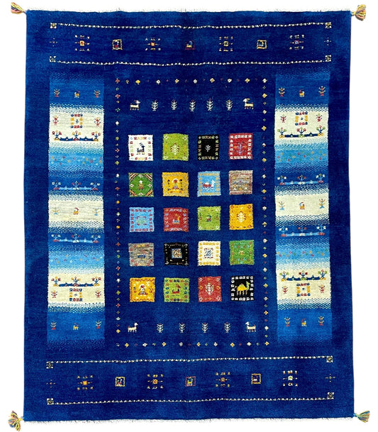 【オンライン限定】ギャッベ 195cm x 154cm RJ3751