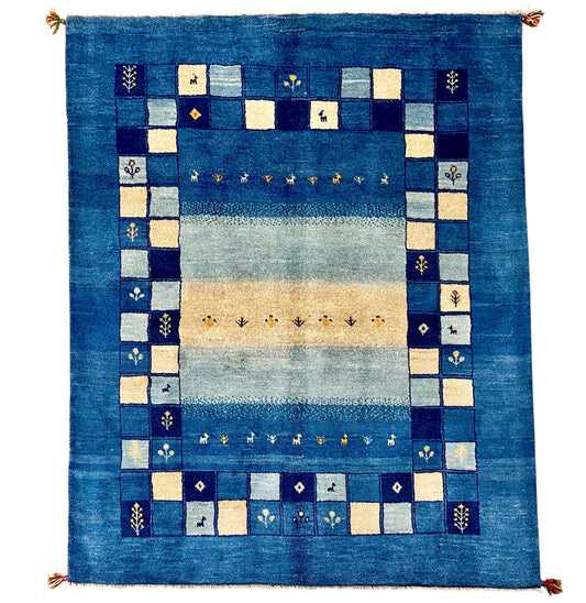 【オンライン限定】ギャッベ 196cm x 156cm RJ1145