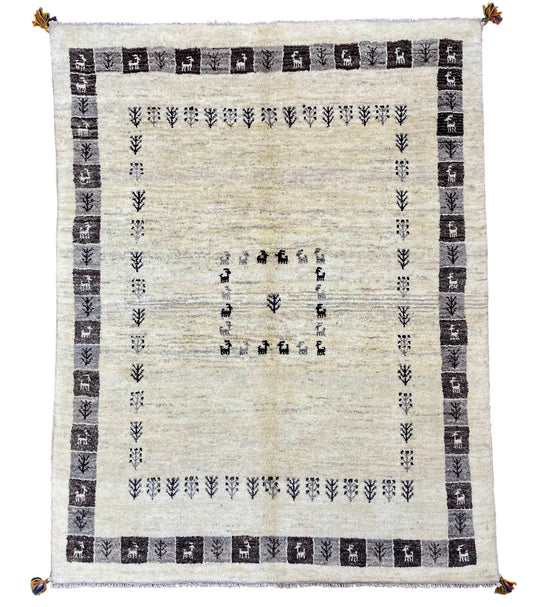 【オンライン限定】ギャッベ 194cm x 150cm RJ6422