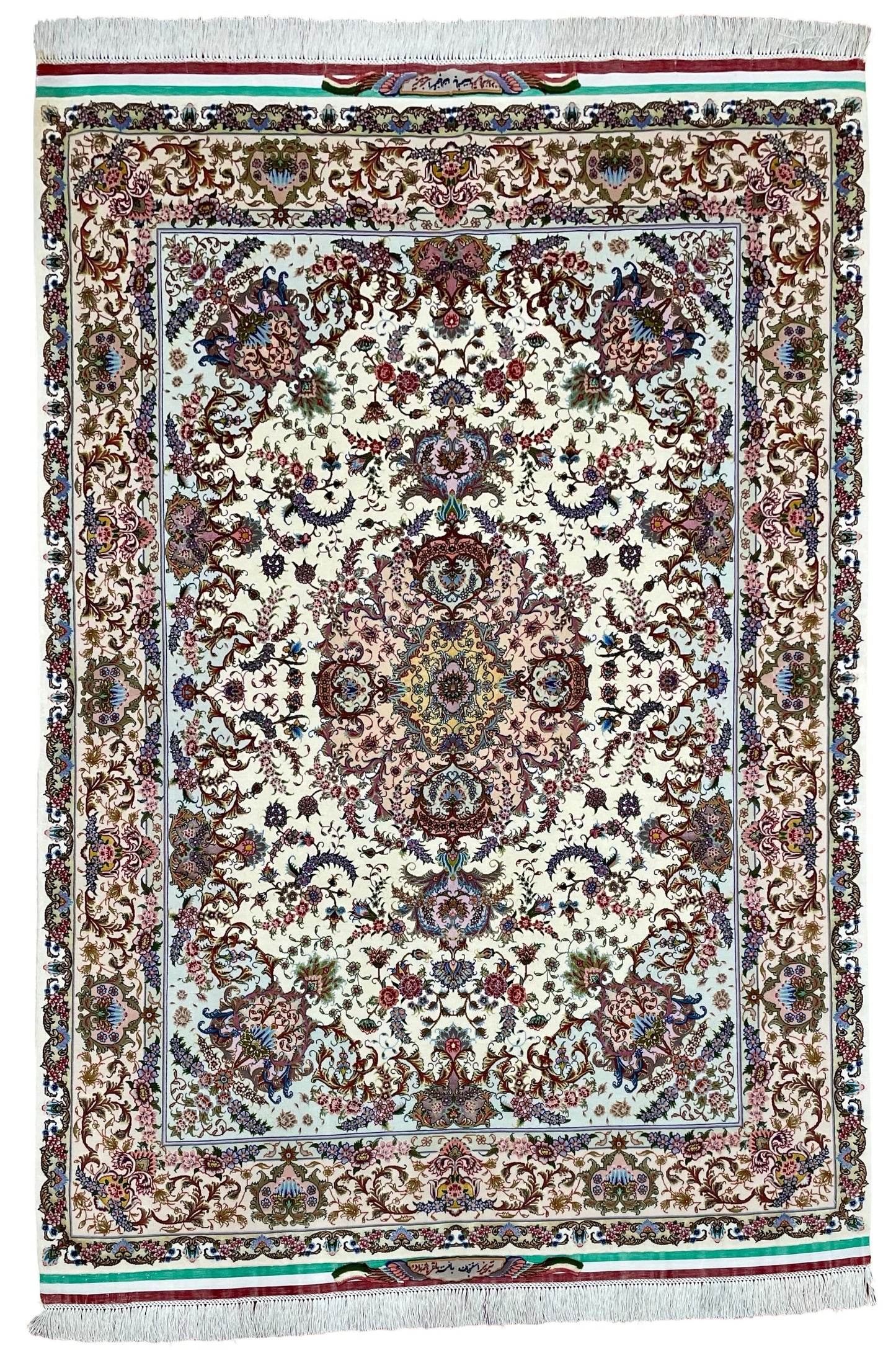 【オンライン限定】タブリーズ バーゲル・ハシェムザーデ工房 210cm x 152cm TS14796