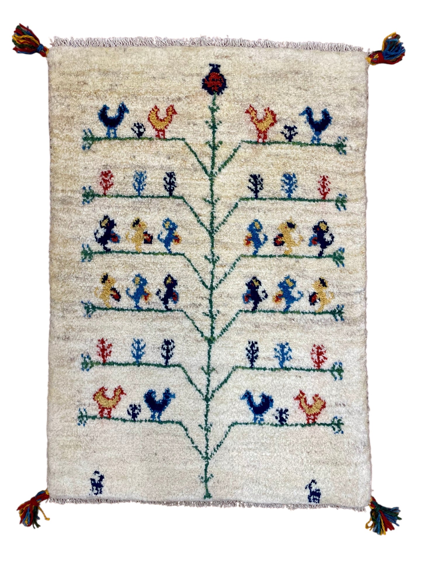【オンライン限定】ギャッベ 88cm x 63cm RJ13802