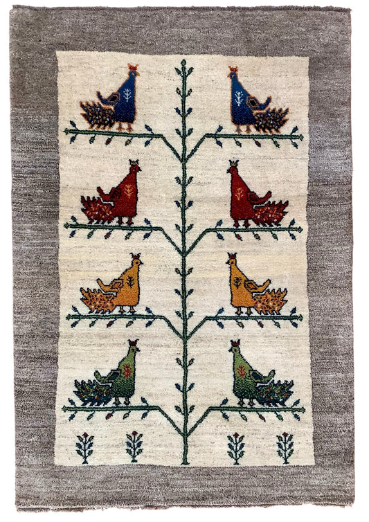 【オンライン限定】ギャッベ 177cm x 122cm RJ13115