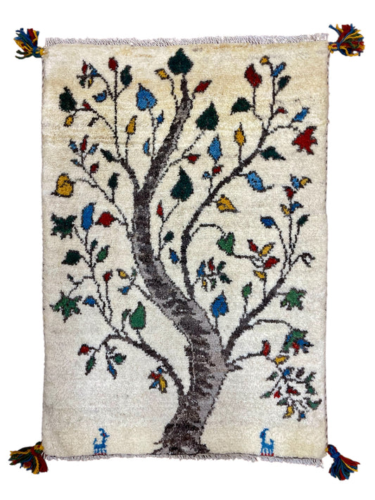 【オンライン限定】ギャッベ 87cm x 60cm RJ13808