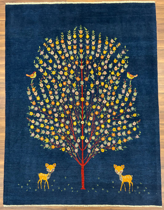 【千葉店】カシュクリギャッベ 203cm x 153cm RJ14445