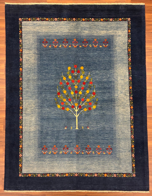 【千葉店】カシュクリギャッベ 203cm x 153cm RJ14423
