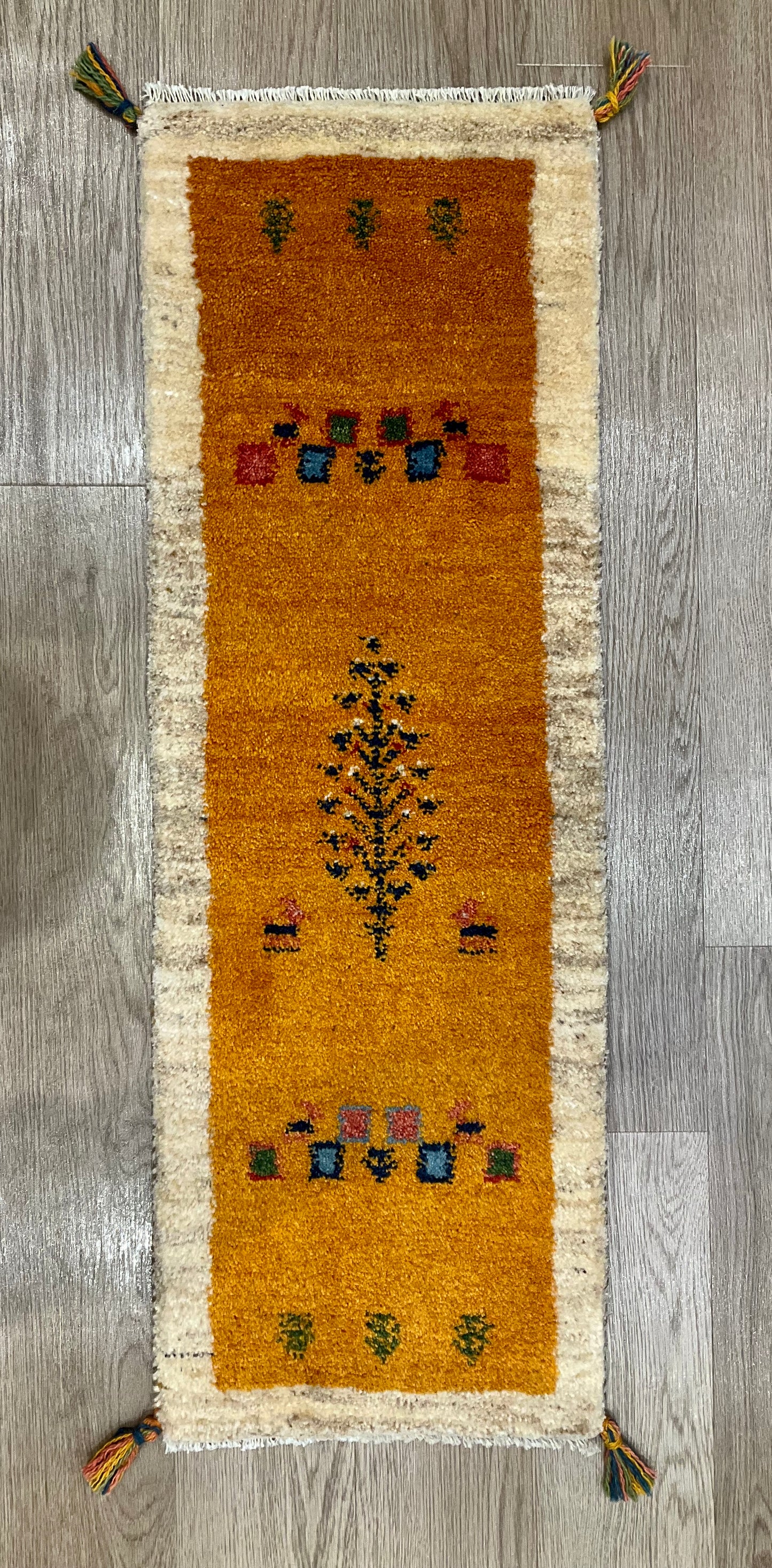 ギャッベ 115cm x 38cm RJ9654