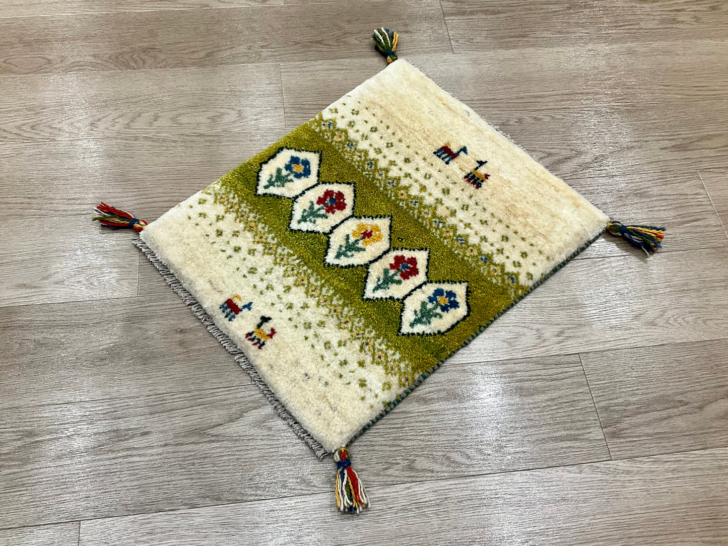 ギャッベ 57cm x 46cm NN16985