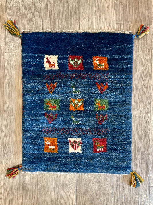 ギャッベ 57cm x 45cm NN17611