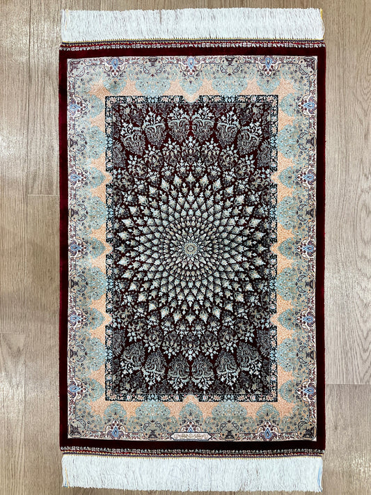 ペルシャンシルク 90cm x 60cm PS3950