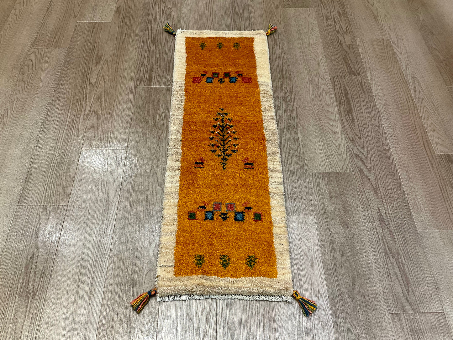 ギャッベ 115cm x 38cm RJ9654