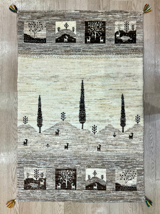 カシュクリギャッベ 128cm x 85cm RD5091