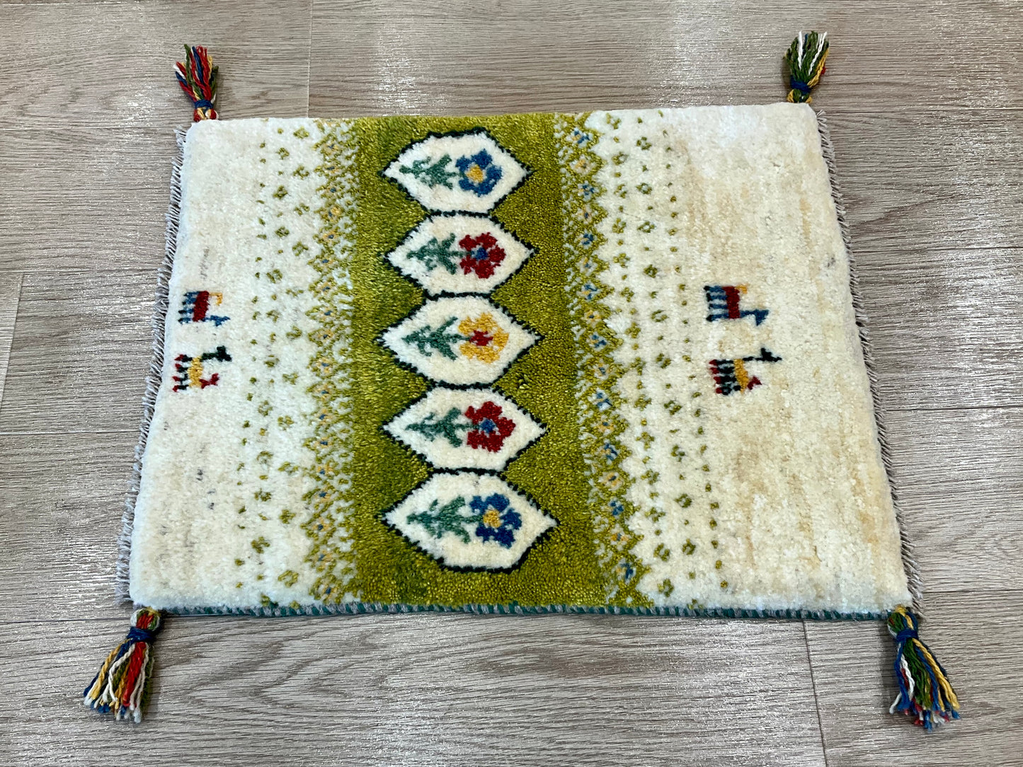 ギャッベ 57cm x 46cm NN16985