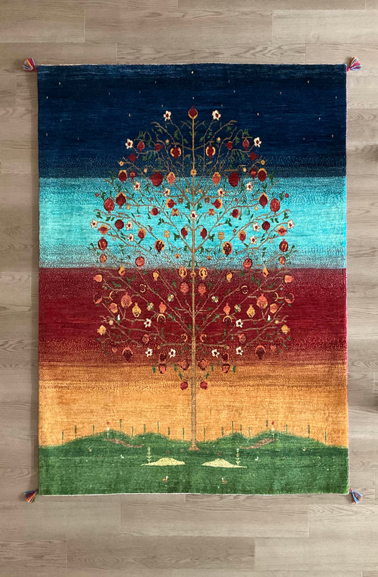 カシュクリギャッベ 200cm x 150cm RJ5641