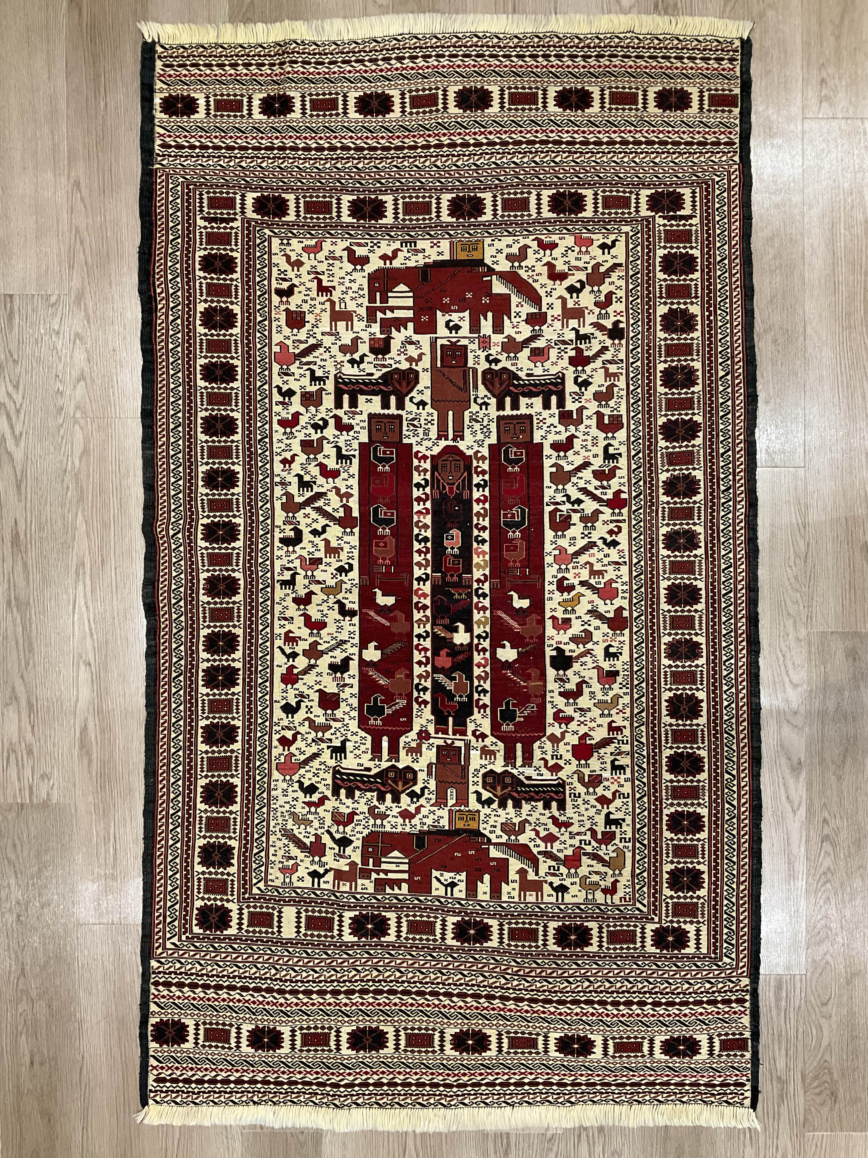 オールドキリム 189cm x 114cm PA941 – ペルシャ絨毯専門店
