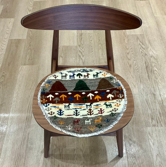 ギャッベ アマレバフト 40cm x 39cm AJ23552