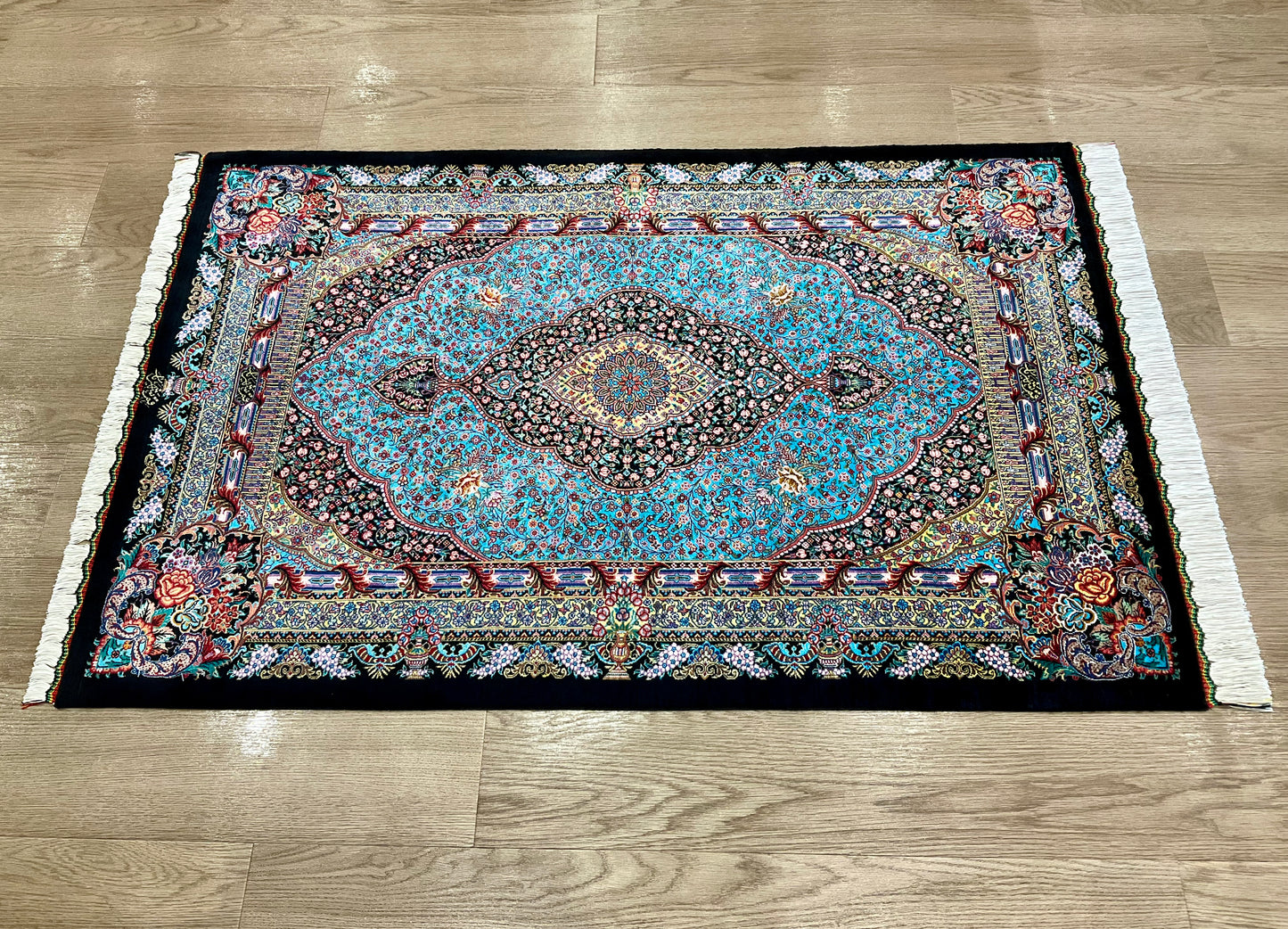 クム シャハリアル工房 123cm x 80cm PS658
