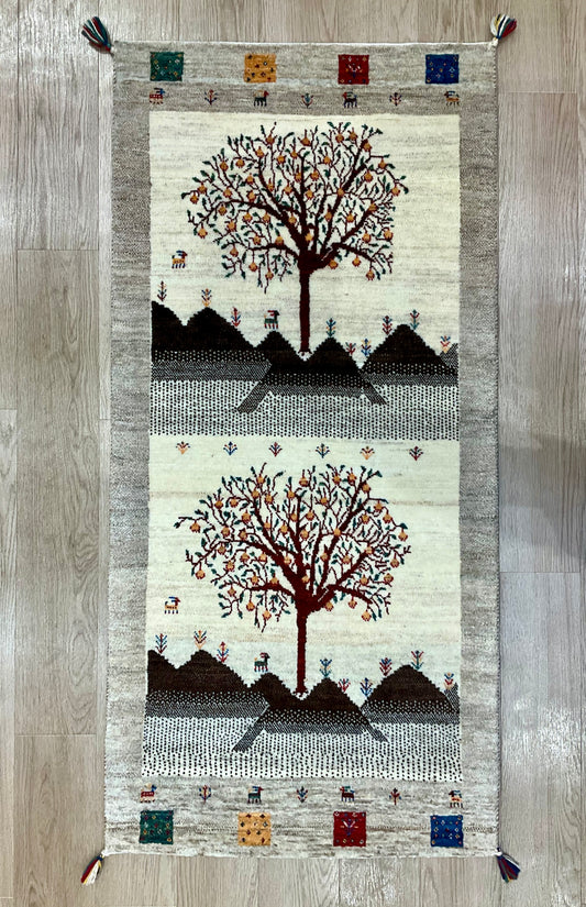 カシュクリギャッベ 155cm x 75cm BT12199