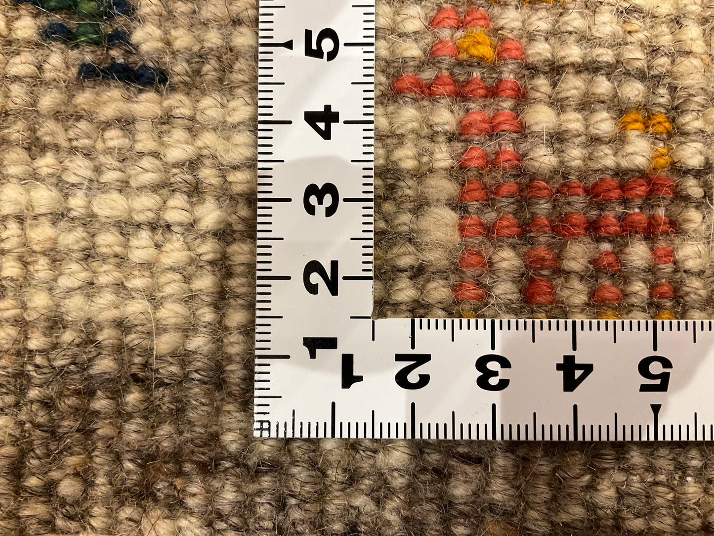 ギャッベ 42cm x 40cm AJ26888