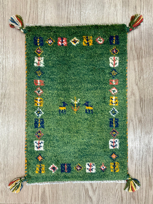 ギャッベ 58cm x 37cm NN17708