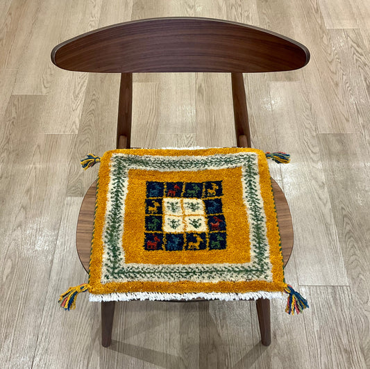 ギャッベ 41cm x 41cm AJ25986