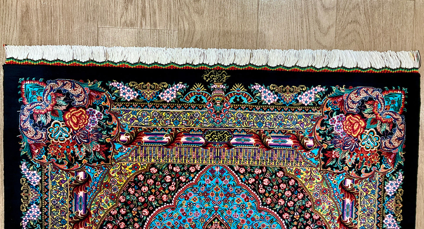 クム シャハリアル工房 123cm x 80cm PS658