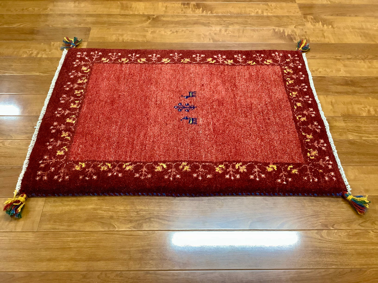【オンライン限定】ギャッベ 90cm x 64cm RJ12380
