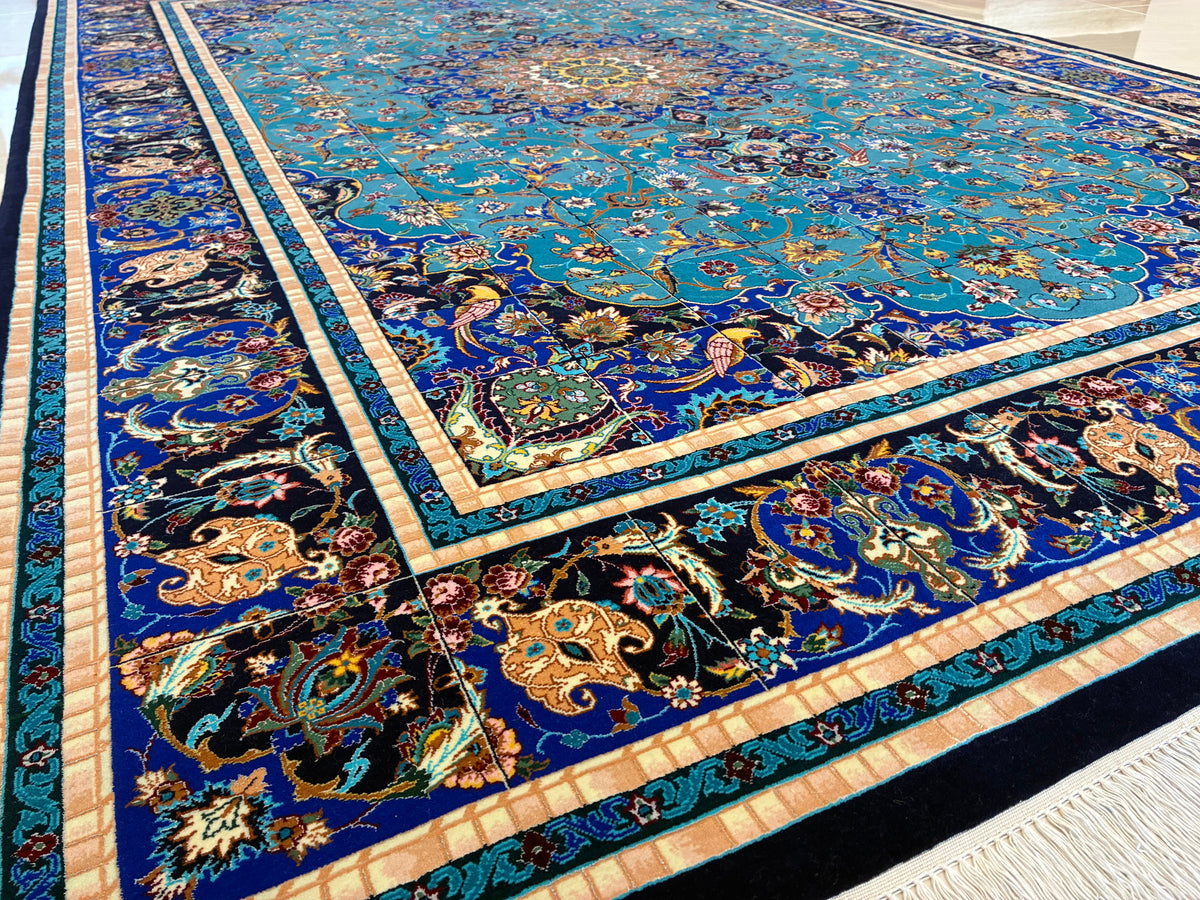 【千葉店】イスファハン アールデ工房 307cm x 206cm PS12638