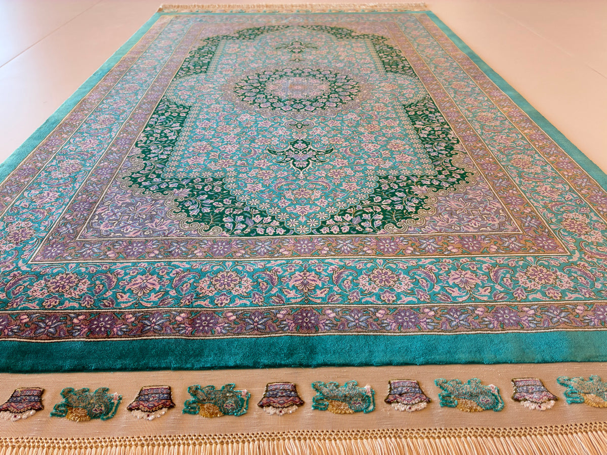 【千葉店】クム ジェッディ工房 125cm x 82cm PS12944