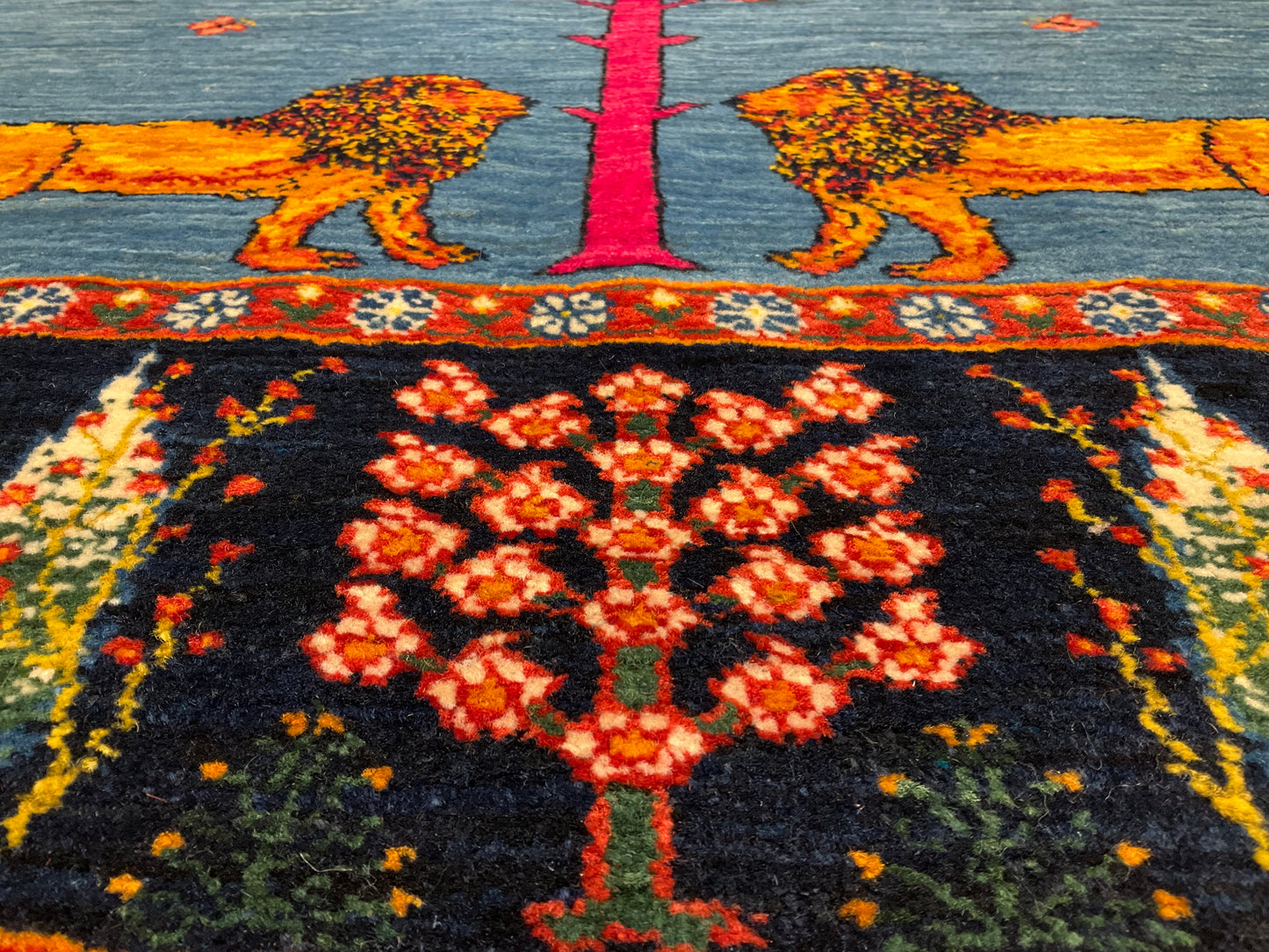 カシュクリギャッベ  210cm x 150cm RJ15633