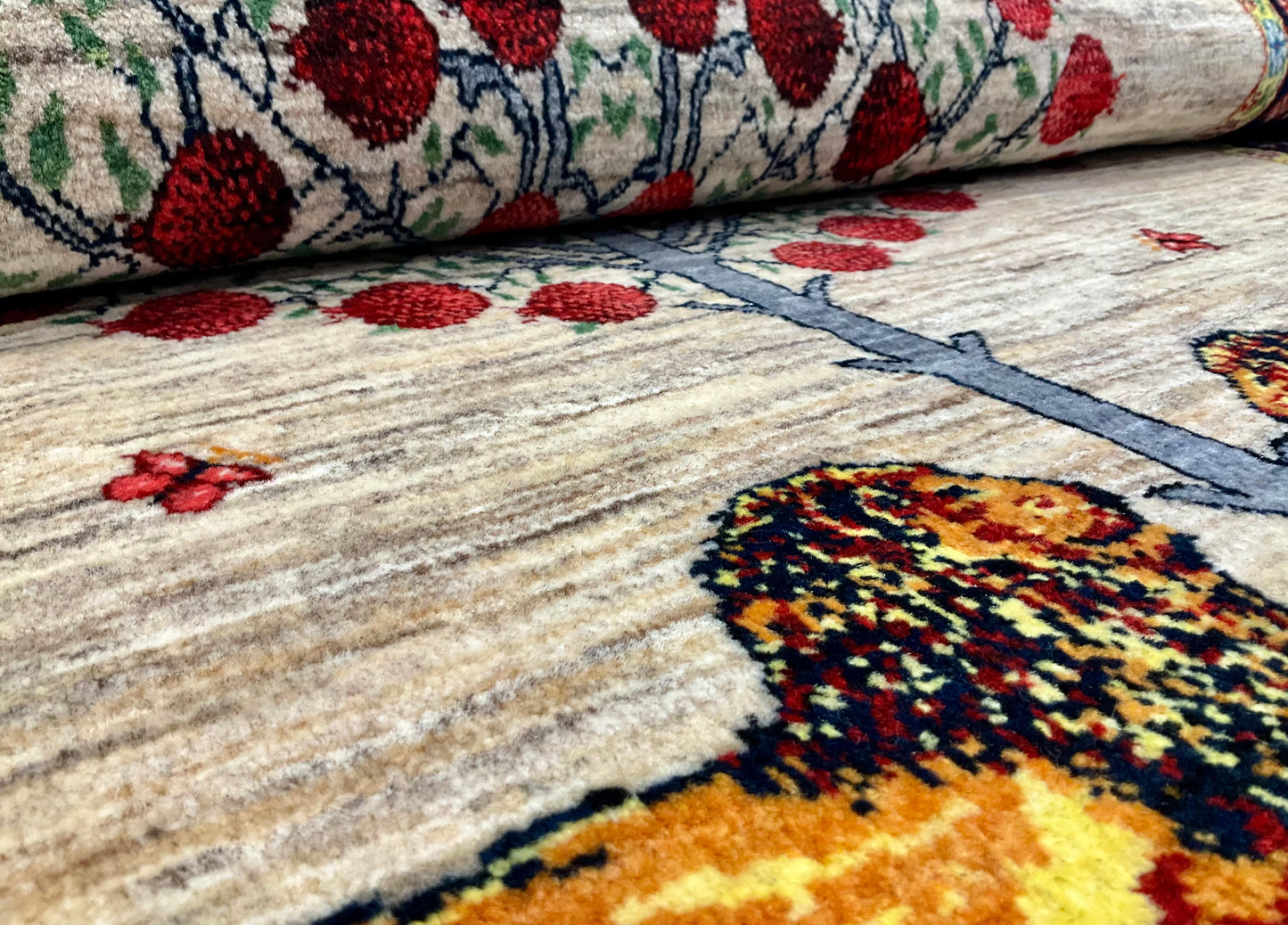 カシュクリギャッベ  200cm x 152cm RJ16073