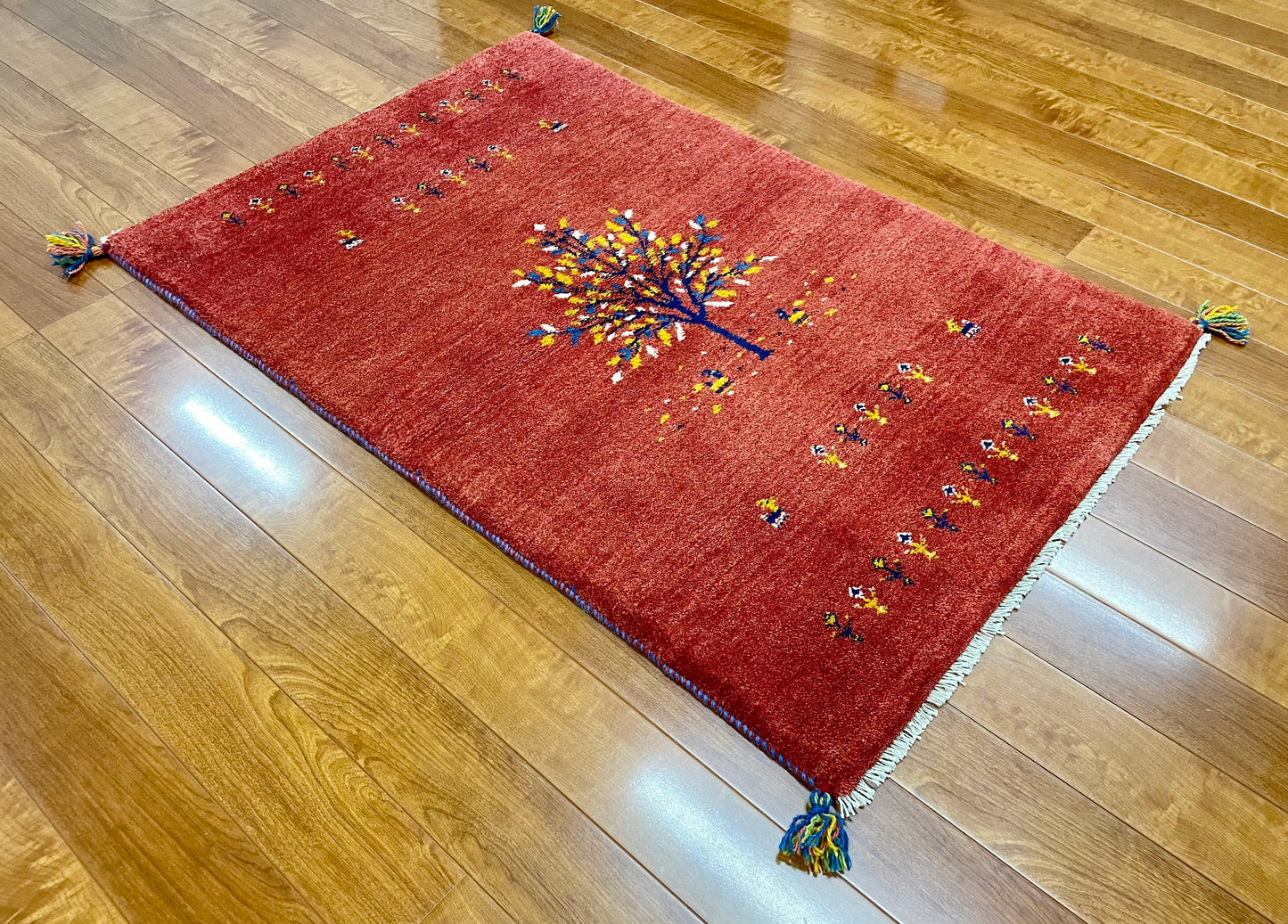 【オンライン限定】ギャッベ 123cm x 82cm RJ7166