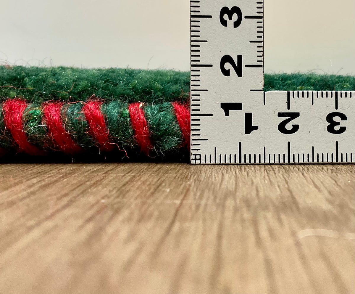 【福岡店】ギャッベ 43cm x 40cm Z3522