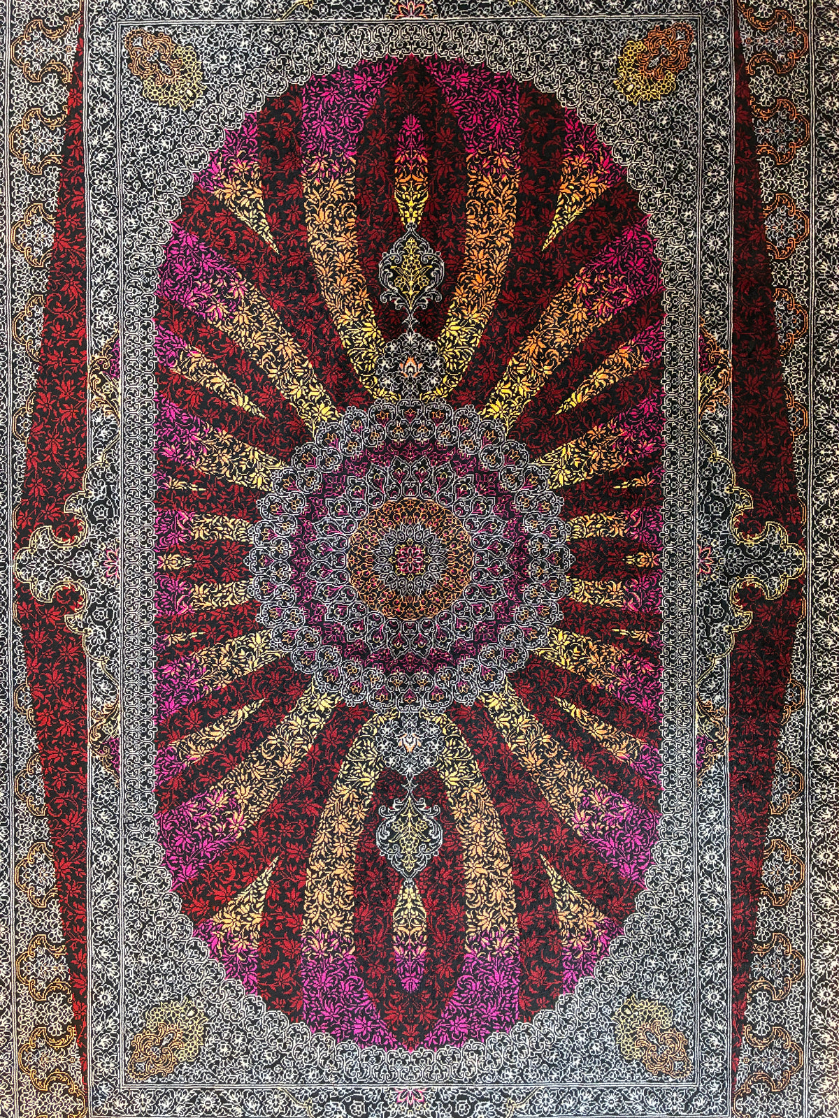 【千葉店】クム ダラクシャンデ工房 128cm x 80cm PS13292