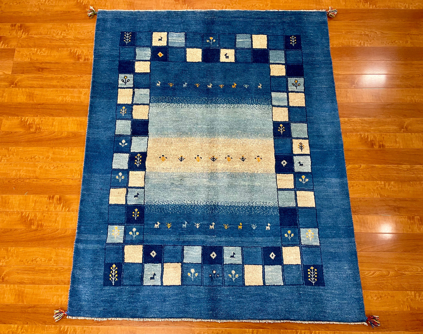 【オンライン限定】ギャッベ  196cm x 156cm RJ1145