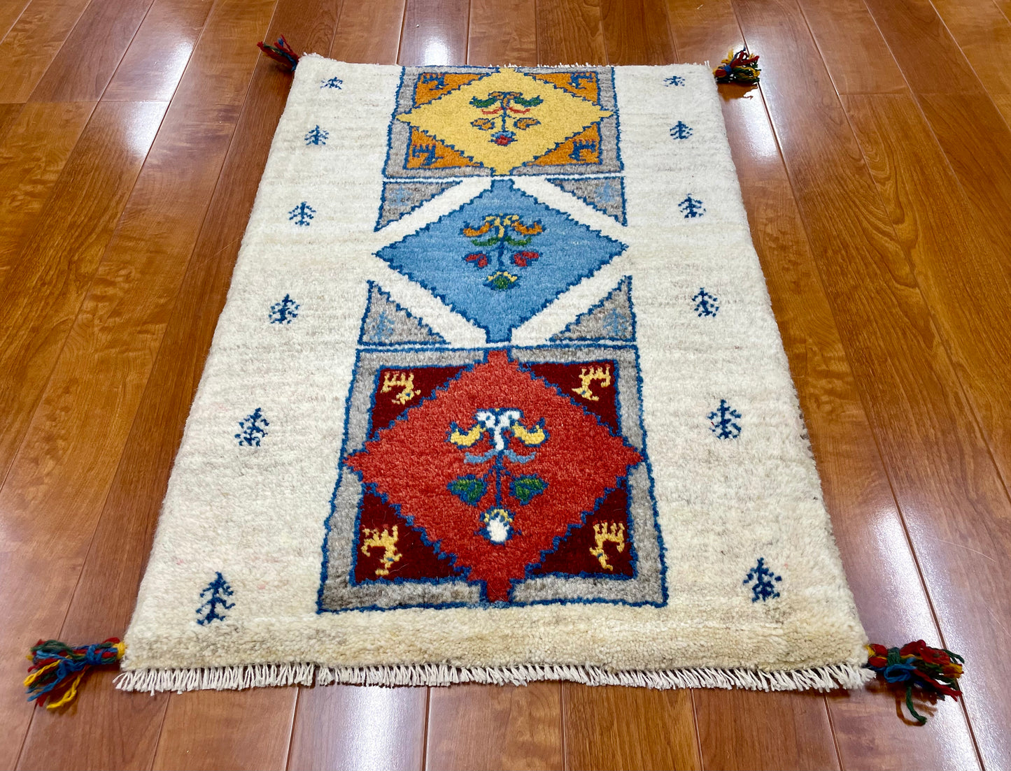 【オンライン限定】ギャッベ 88cm x 60cm RJ14184