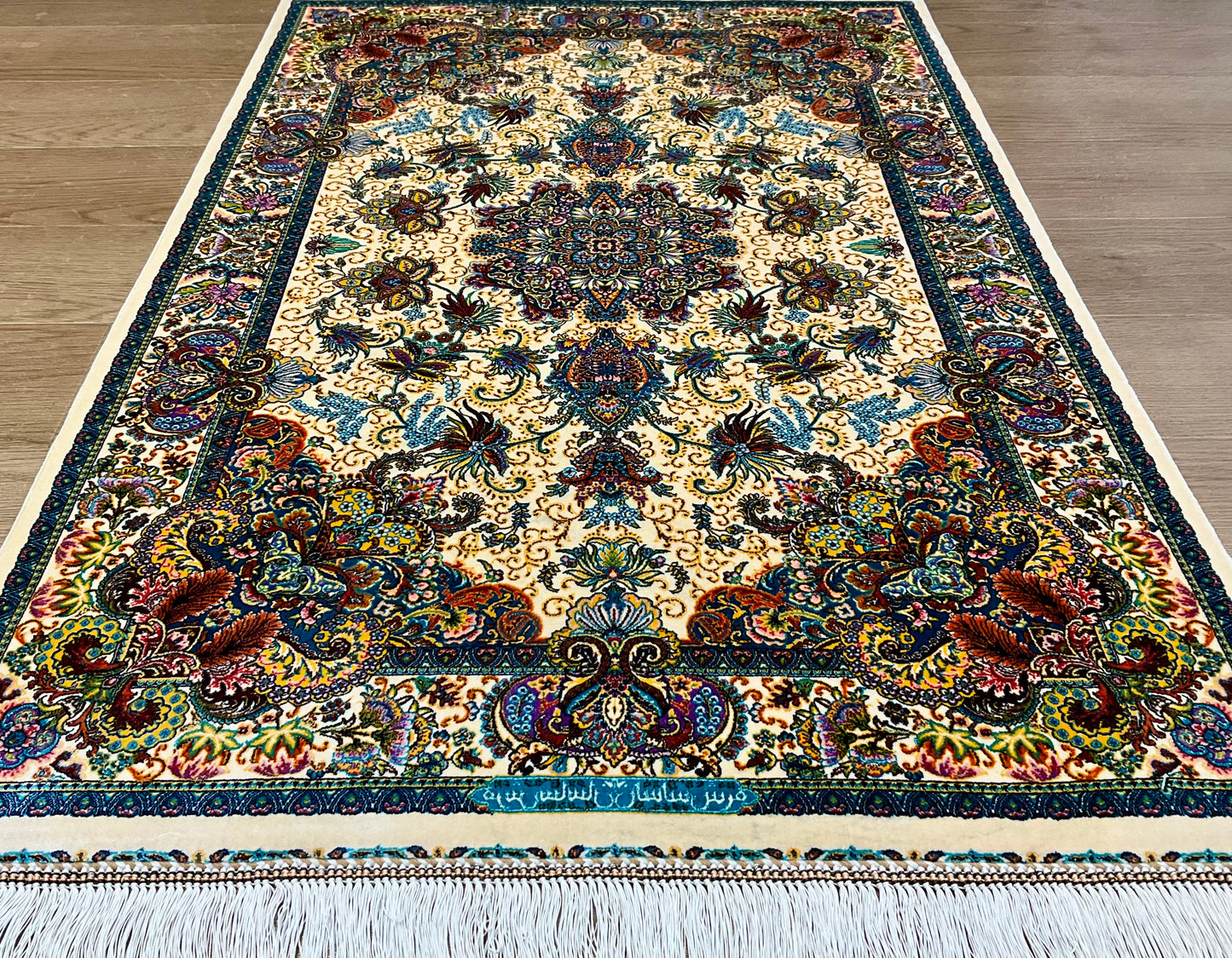 ペルシャンシルク 120cm x 80cm PS10858
