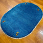 【オンライン限定】ギャッベ 90cm x 62cm (楕円形) RJ12317