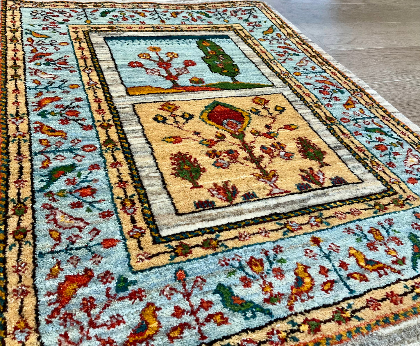 カシュクリギャッベ 88cm x63cm RJ16087