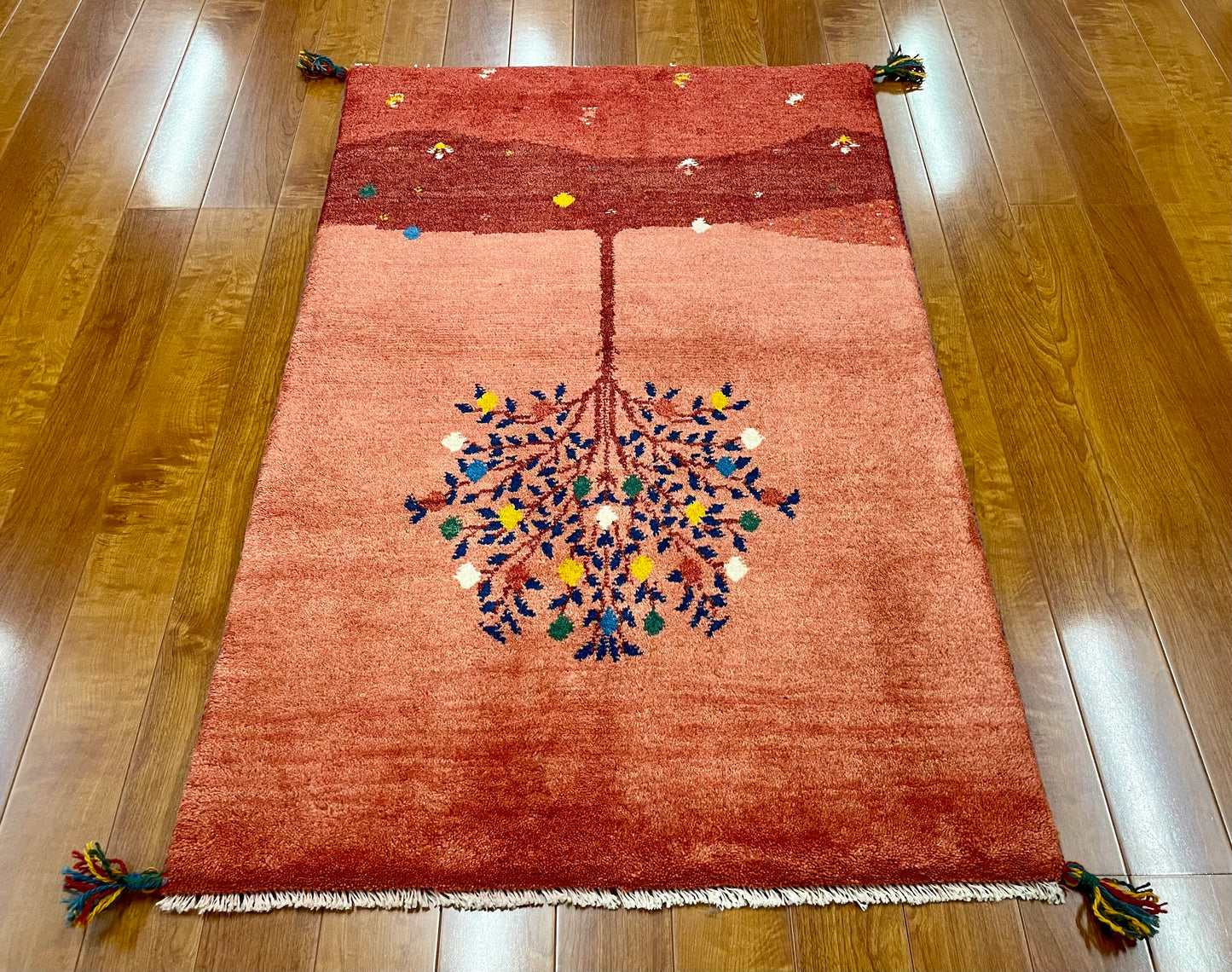 【オンライン限定】ギャッベ 125cm x 80cm RJ10407