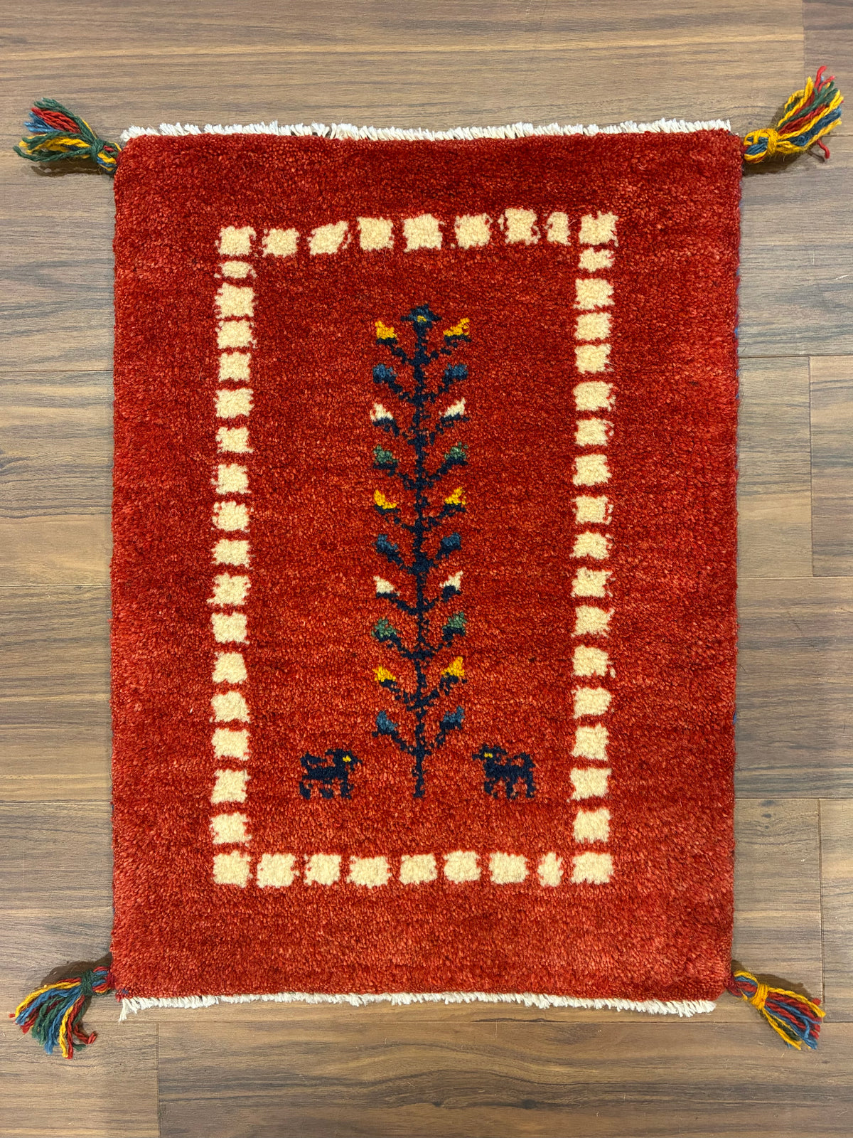 【千葉店】ギャッベ 58cm x 43cm NN20548