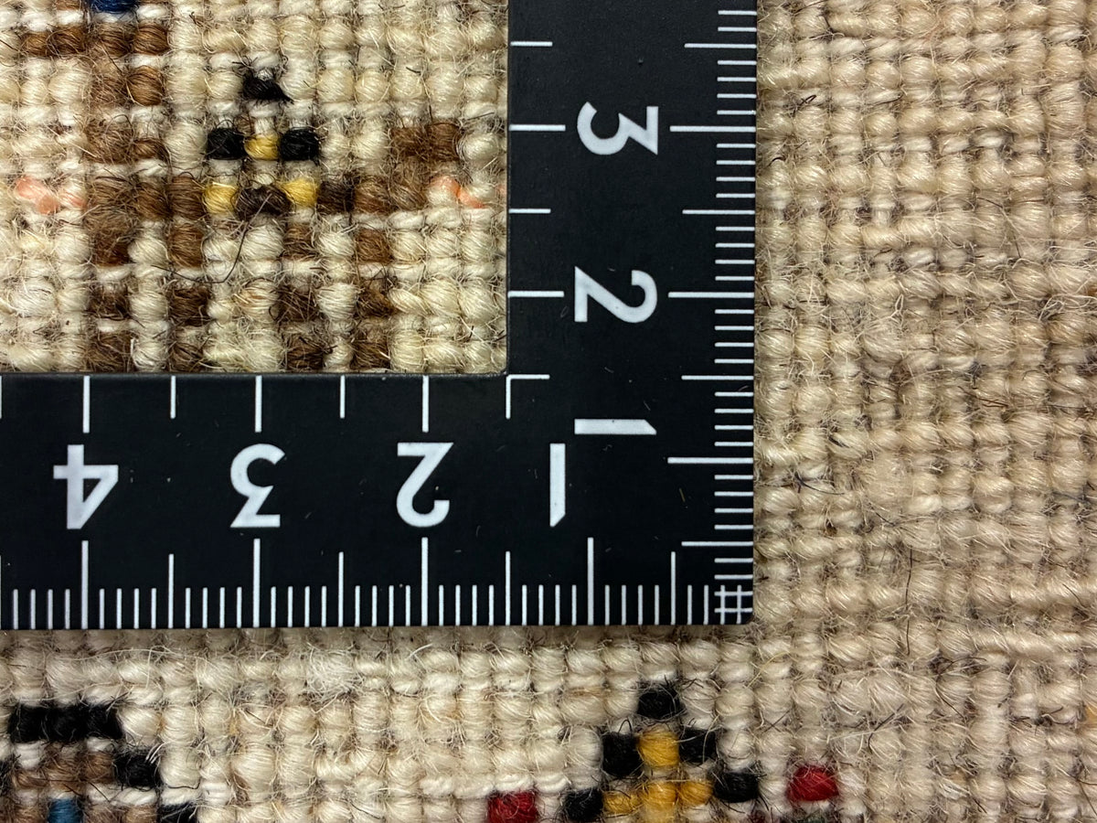 【千葉店】カシュクリギャッベ  200cm x 140cm RJ10948