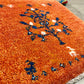 【福岡店】ギャッベ 43cm x 40cm Z2662